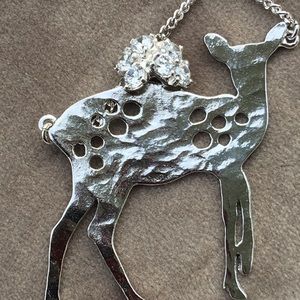 Deer necklace